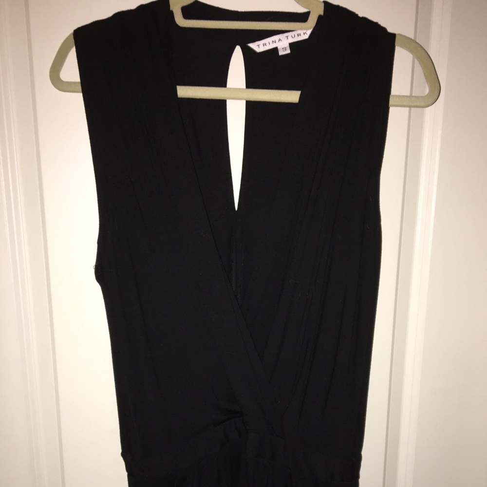 Trina Turk Black Romper - Picture 2 of 3